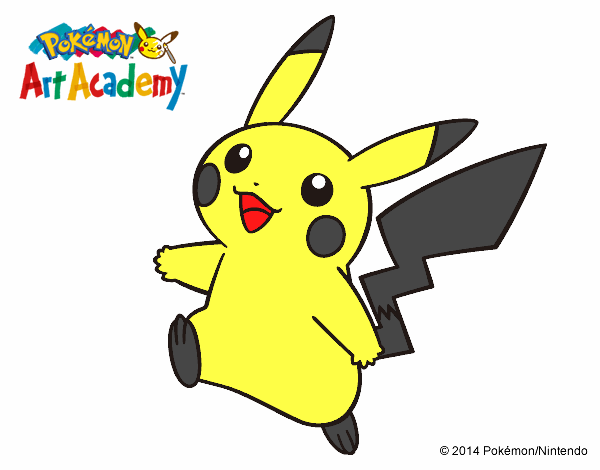 Pikachu en Pokémon Art Academy