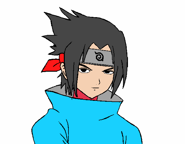 Sasuke enfadado