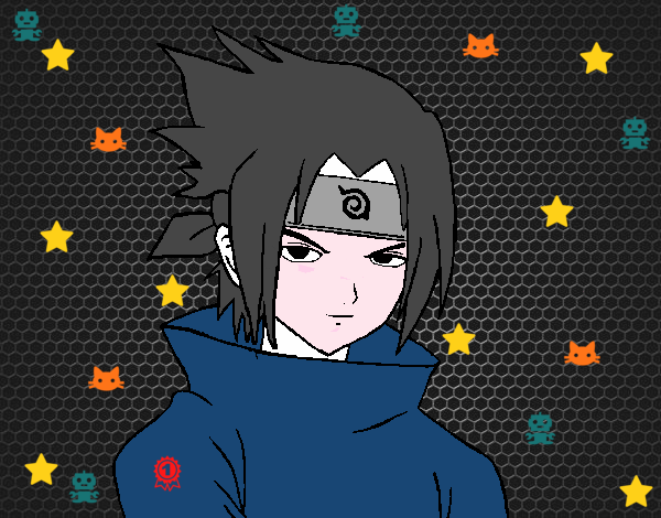 Sasuke enfadado