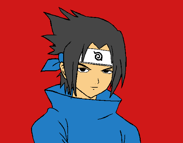 Sasuke enfadado