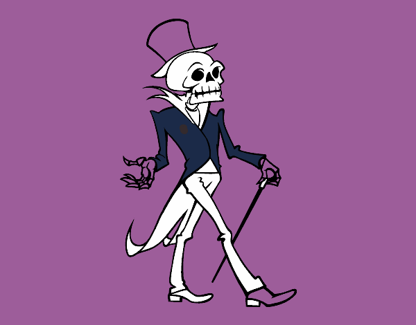 Señor esqueleto