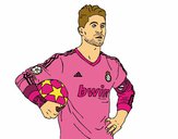 Dibujo Sergio Ramos del Real Madrid pintado por lucia12141