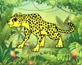 Dibujo Un leopardo pintado por JuanMar3