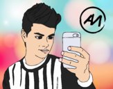 Abraham Mateo selfie