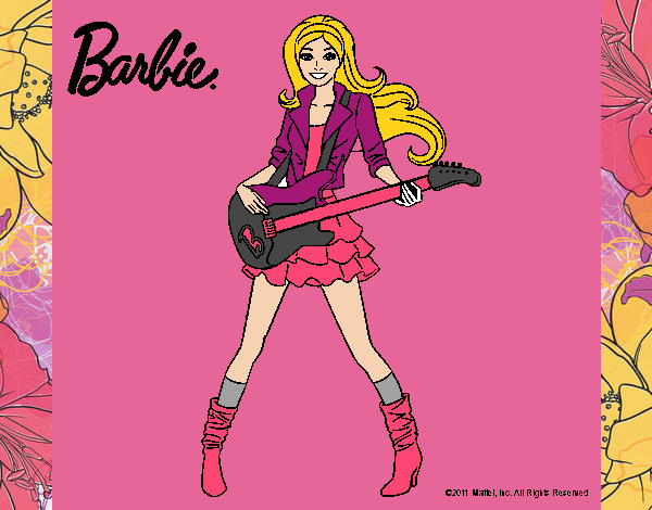 Barbie guitarrista