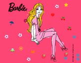 Barbie sentada