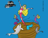 Barbie sirena contenta