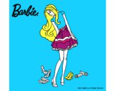 Barbie y su colección de zapatos