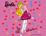 Barbie y su colección de zapatos