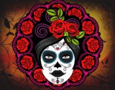 Calavera mejicana femenina