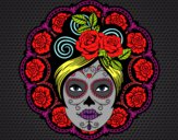 Calavera mejicana femenina