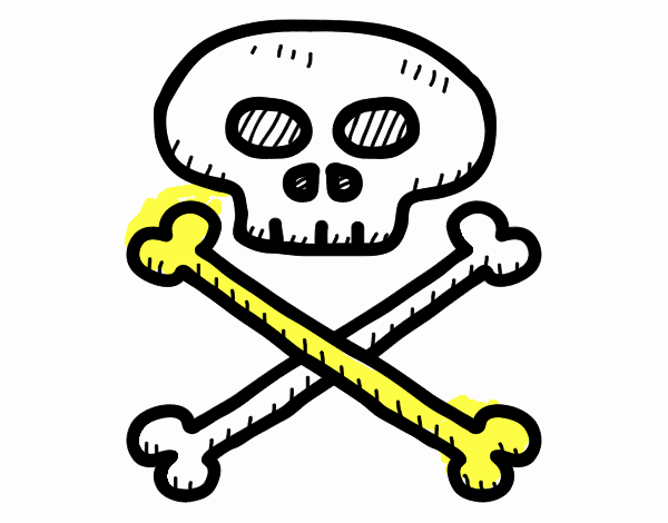 Calavera pirata