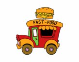 Food truck de hamburguesas