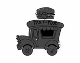 Food truck de hamburguesas