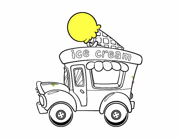 Food truck de helados