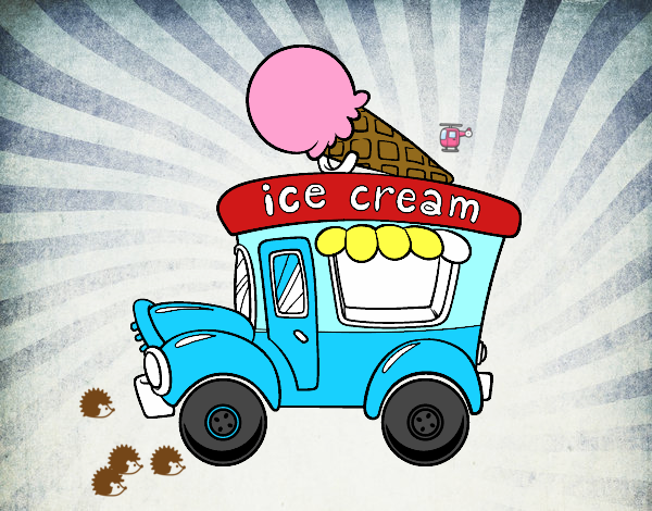 Food truck de helados