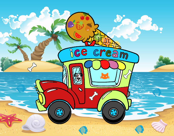 Food truck de helados