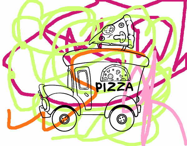 Food truck de pizza