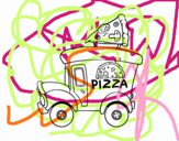 Food truck de pizza