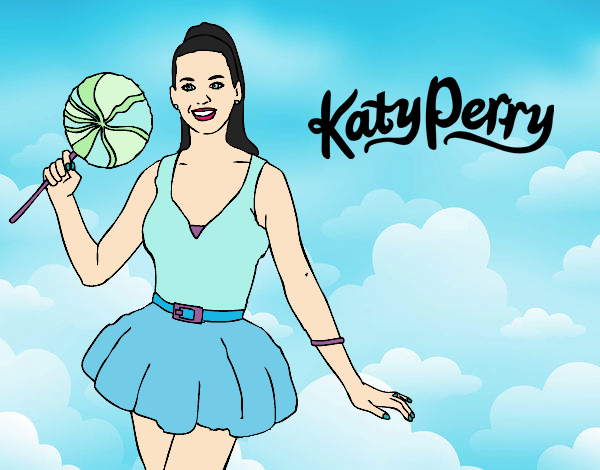 Katy Perry is in the clouds