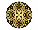 Dibujo Mandala naturaleza pintado por LunaAzul62