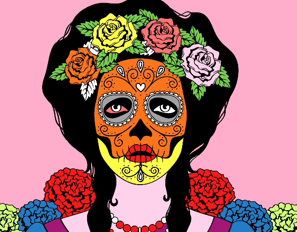 Mujer calavera mejicana