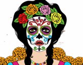 Mujer calavera mejicana