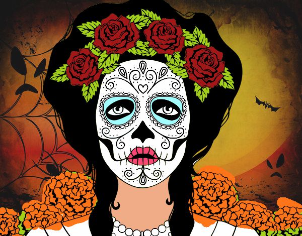 Mujer calavera mejicana