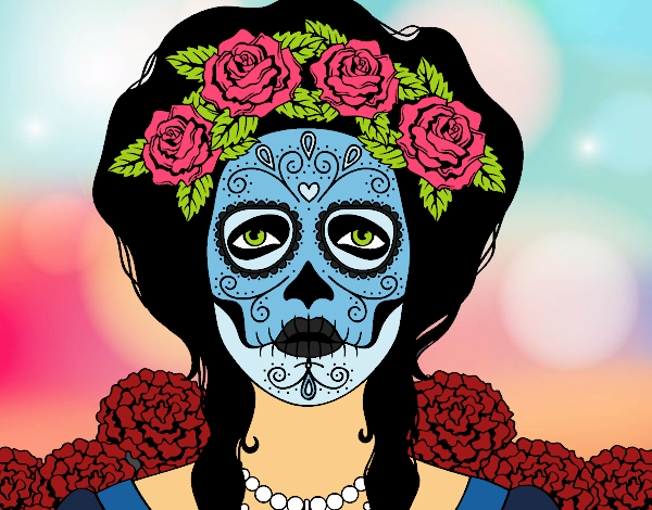 Mujer calavera mejicana