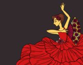 Mujer flamenca