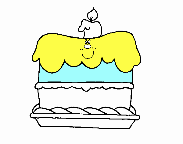 Pastel de cumpleaños