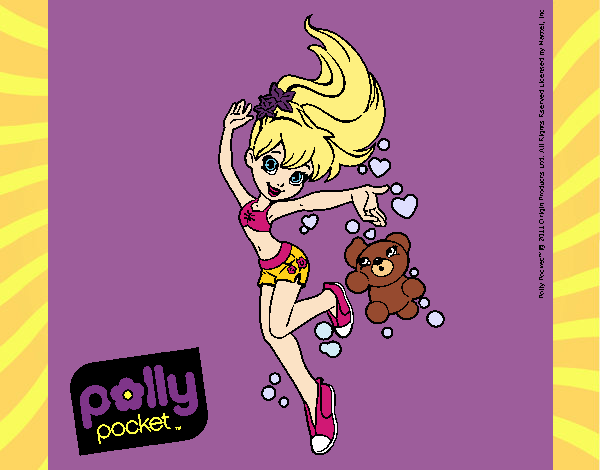 Dibujo Polly Pocket 14 pintado por dianita12