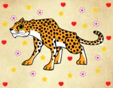 Dibujo Un leopardo pintado por Lovecat
