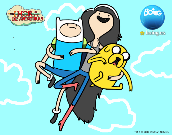 volando con marceline 