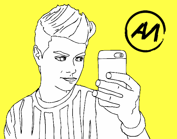 Abraham Mateo selfie