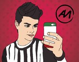 Abraham Mateo selfie