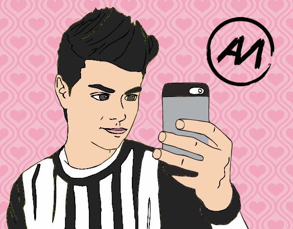 Abraham Mateo selfie