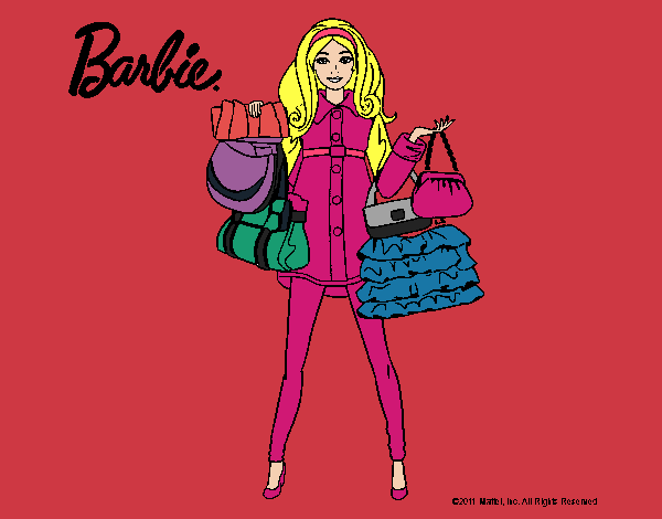 Barbie de compras