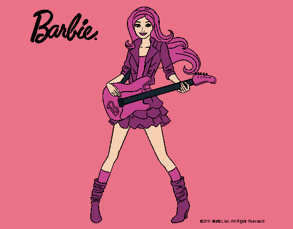 Barbie guitarrista