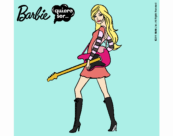 Barbie la rockera