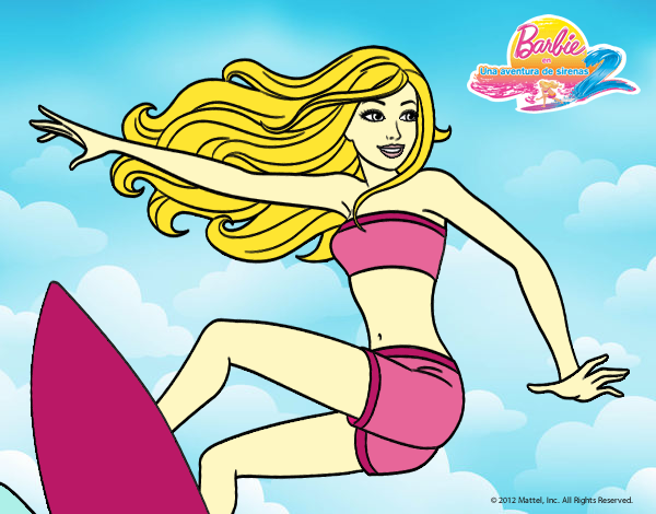 BARBIE SURFEANDO