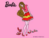 Barbie y su colección de zapatos