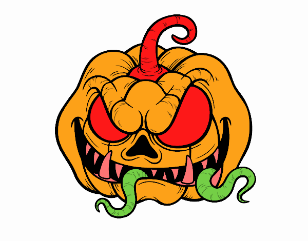 Calabaza terrorífica