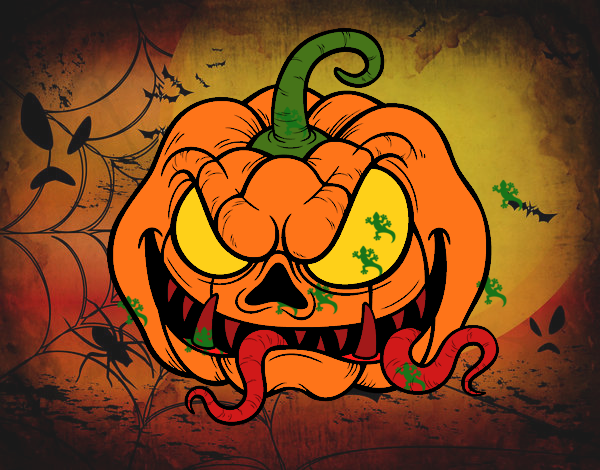 Calabaza terrorífica