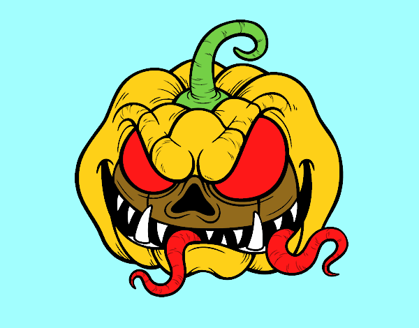 Calabaza terrorífica