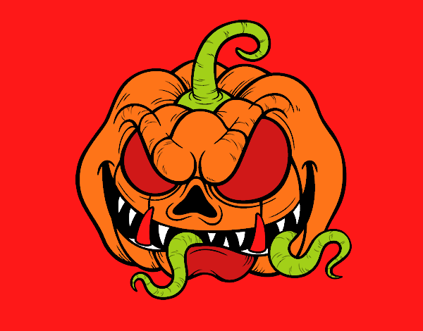 Calabaza terrorífica