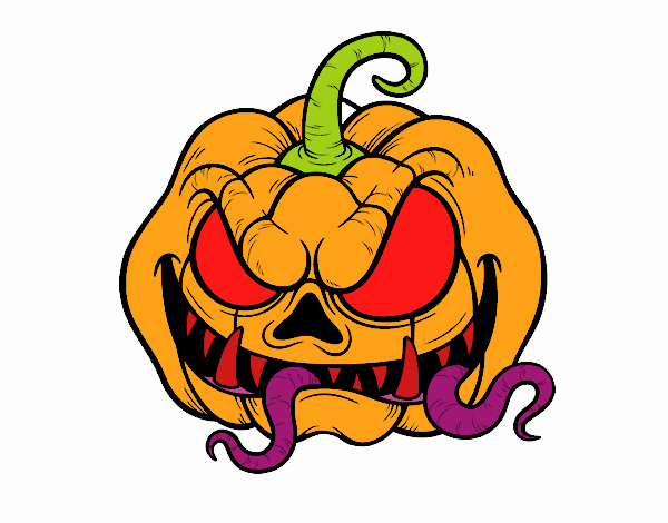 Calabaza terrorífica