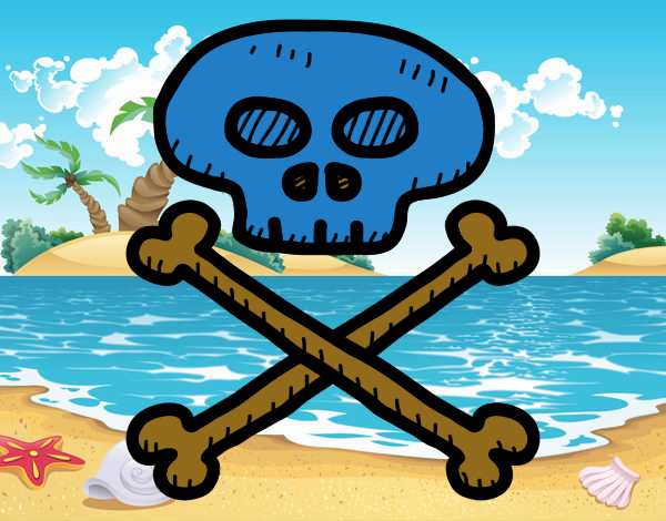 Calavera pirata