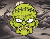 Dibujo Cara de zombie pintado por GHOSHT