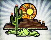 Dibujo Desierto de Colorado pintado por AitanaPR
